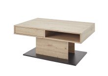 Couchtisch >Activo 2< in Artisan Eiche Dekor - 100x45x60cm (BxHxT)