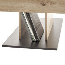 Couchtisch >Activo 2< in Artisan Eiche Dekor - 100x45x60cm (BxHxT)