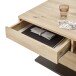 Couchtisch >Activo 2< in Artisan Eiche Dekor - 100x45x60cm (BxHxT)