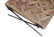 Couchtisch >Akoni< (2er Set) in Teak, recyceltes Teak - 80x43x80cm (BxHxT)