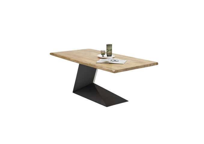 Esstisch >Alan< in Akazie, Akazie massiv - 200x76x100cm (BxHxT)