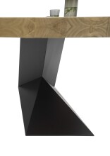 Esstisch >Alan< in Akazie, Akazie massiv - 200x76x100cm (BxHxT)