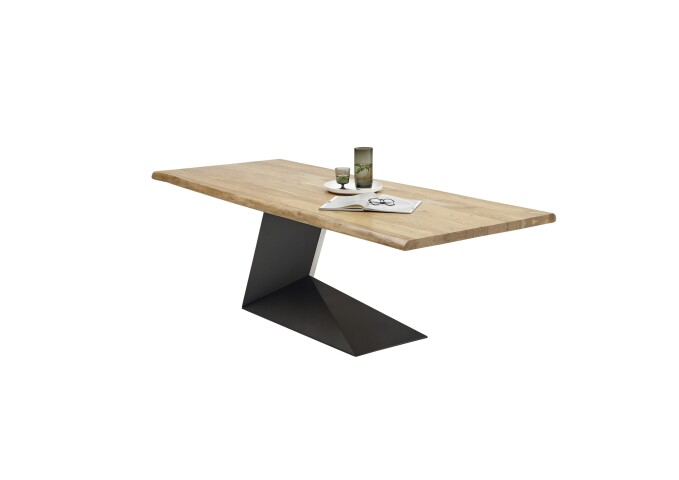 Esstisch >Alan< in Akazie, Akazie massiv - 240x76x100cm (BxHxT)