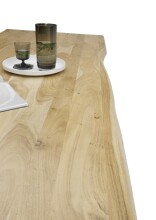 Esstisch >Alan< in Akazie, Akazie massiv - 240x76x100cm (BxHxT)