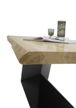 Esstisch >Alan< in Akazie, Akazie massiv - 240x76x100cm (BxHxT)