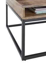 Couchtisch >Alison< in Mango, Mango massiv - 100x40x60cm (BxHxT)