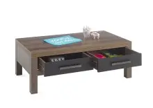 Couchtisch >Balin 1< in Eiche canyon Dekor -...