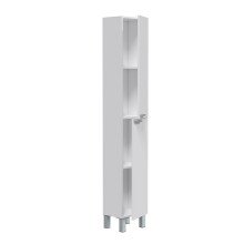 Badezimmer-Set >KONCEPT< in weiß glänzend - 50x80x40 (BxHxT)