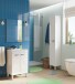 Badezimmer-Set >KONCEPT< in weiß glänzend - 50x80x40 (BxHxT)