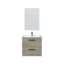 Badezimmer-Set >ARUBA< in Alaska-Eiche - 60x57x45...