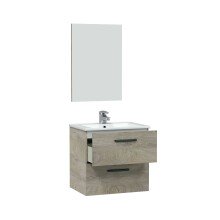 Badezimmer-Set >ARUBA< in Alaska-Eiche - 60x57x45 (BxHxT)