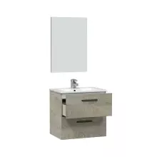 Badezimmer-Set >ARUBA< in Alaska-Eiche - 60x57x45 (BxHxT)