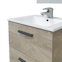 Badezimmer-Set >ARUBA< in Alaska-Eiche - 60x57x45 (BxHxT)