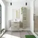 Badezimmer-Set >ARUBA< in Alaska-Eiche - 60x57x45 (BxHxT)
