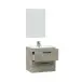 Badezimmer-Set >ARUBA< in Alaska-Eiche - 60x57x45 (BxHxT)
