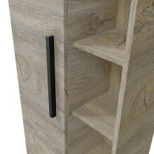 Badezimmer-Set >ATHENA< in Alaska-Eiche - 80x80x45 (BxHxT)