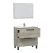 Badezimmer-Set >ATHENA< in Alaska-Eiche - 80x80x45 (BxHxT)