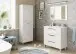 Badezimmer-Set >ATHENA< in weiß glänzend - 80x86x45 (BxHxT)