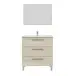 Badezimmer-Set >ATHENA< in Eiche - 80x86x45 (BxHxT)