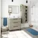 Badezimmer-Set >ATHENA< in Alaska-Eiche - 80x86x45 (BxHxT)