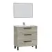 Badezimmer-Set >ATHENA< in Alaska-Eiche - 80x86x45 (BxHxT)