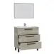 Badezimmer-Set >ATHENA< in Alaska-Eiche - 80x86x45 (BxHxT)