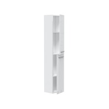Badezimmer-Set >ARUBA< in weiß glänzend/Weiß lackiert - 80x57x45 (BxHxT)