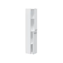 Badezimmer-Set >ARUBA< in weiß glänzend/Weiß lackiert - 80x57x45 (BxHxT)