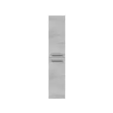 Badezimmer-Set >ARUBA< in Beton-Grau - 80x57x45 (BxHxT)