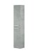 Badezimmer-Set >ARUBA< in Beton-Grau - 80x57x45 (BxHxT)