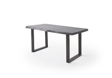 Baumkantentisch >Calabria< in Akazie grau / antik...