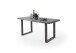Baumkantentisch >Calabria< in Akazie grau / antik  - 220x79,5x100 (BxHxT)