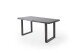 Baumkantentisch >Calabria< in Akazie grau / antik  - 220x79,5x100 (BxHxT)
