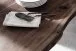 Baumkantentisch >Calabria< in Akazie walnuss / antik - 180x76,5x90 (BxHxT)