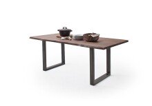 Baumkantentisch >Calabria< in Akazie walnuss /...