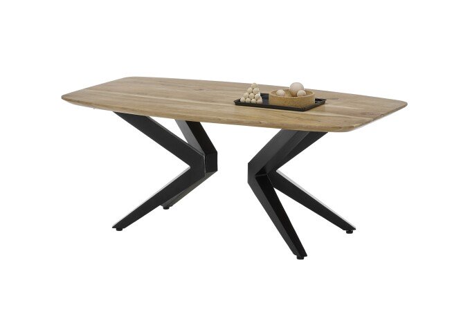 Couchtisch >Bill< in Akazie, Akazie massiv - 110x45x60cm (BxHxT)