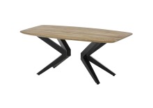 Couchtisch >Bill< in Akazie, Akazie massiv - 110x45x60cm (BxHxT)