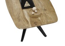 Couchtisch >Bill< in Akazie, Akazie massiv - 110x45x60cm (BxHxT)