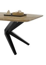 Couchtisch >Bill< in Akazie, Akazie massiv - 110x45x60cm (BxHxT)