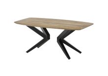 Couchtisch >Bill< in Akazie, Akazie massiv - 110x45x60cm (BxHxT)