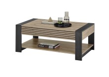 Couchtisch >Felipe< in Artisan Eiche Dekor -...