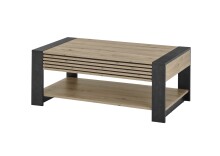 Couchtisch >Felipe< in Artisan Eiche Dekor - 108x42x60cm (BxHxT)