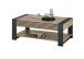 Couchtisch >Felipe< in Artisan Eiche Dekor - 108x42x60cm (BxHxT)