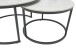 Couchtisch >Gino< (2er Set) in weiß, Keramik - 42x80cm (HxD)