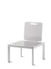 Gartenstuhl >Lugo< in graphit - 60x77x60 (BxHxT)