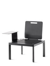 Ablagetisch >Lugo< in eisengrau, Aluminium -...
