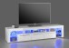 TV-Board >Goal 2< in weiß, MDF - 200x44x44cm (BxHxT)