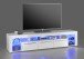 TV-Board >Goal 2< in weiß, MDF - 200x44x44cm (BxHxT)