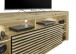 TV-Board >Goal 2.0< in Artisan Eiche Dekor - 179x67x44cm (BxHxT)