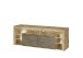 TV-Board >Goal 2.0< in Artisan Eiche Dekor - 179x67x44cm (BxHxT)